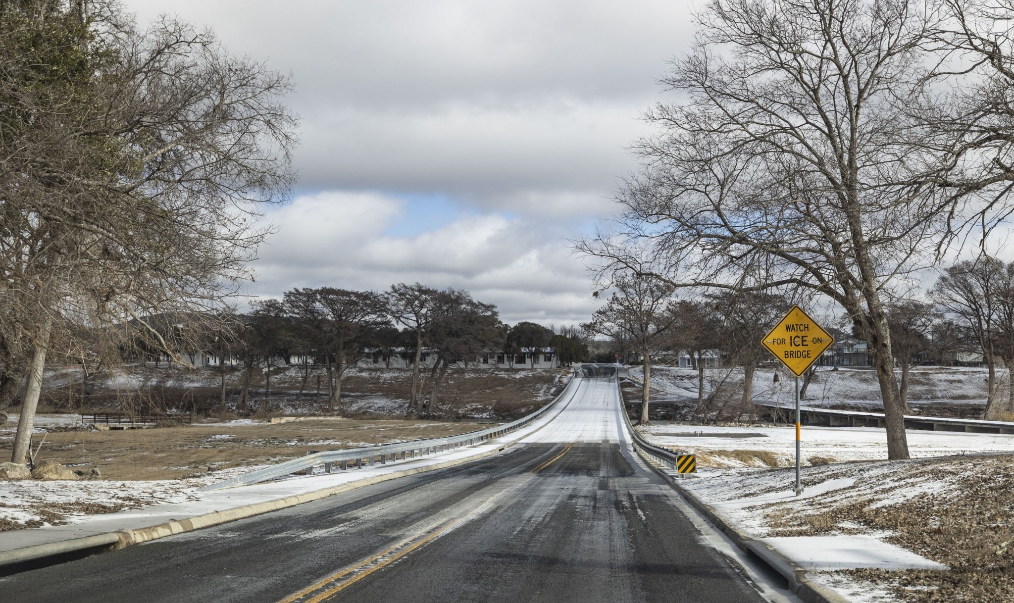 Icy conditions looming, more closures slated for Monday across Kerr ...